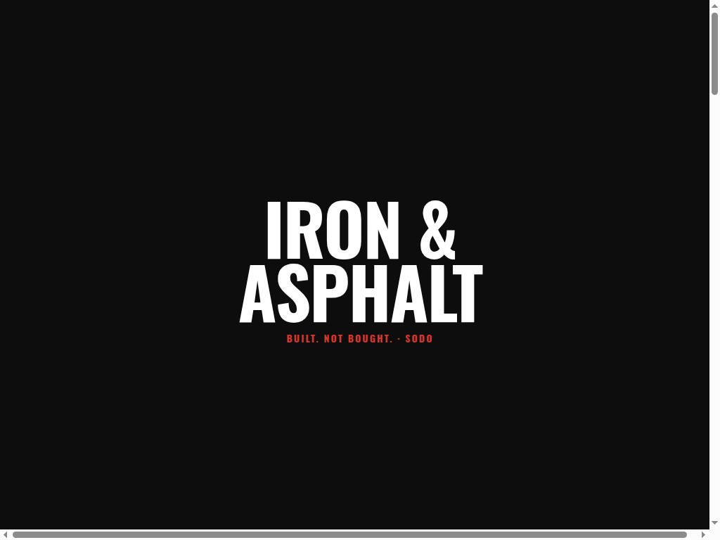 Iron & Asphalt