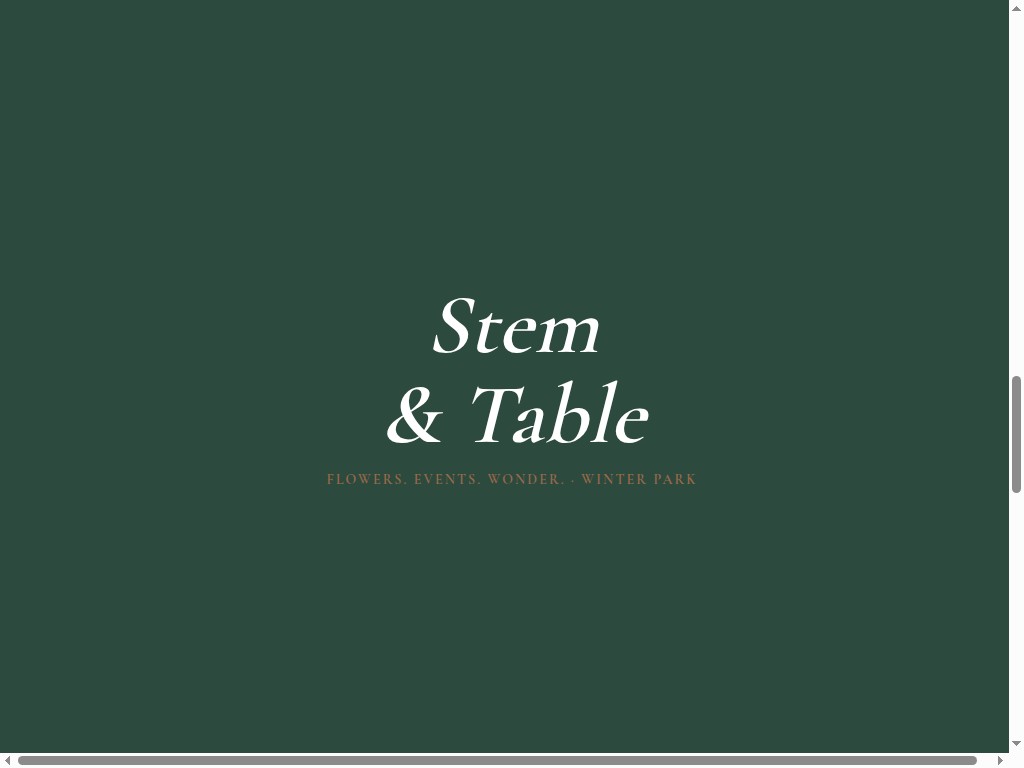 Stem & Table